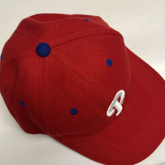 City Hunter Red Adjustable Acrylic Philadelphia Phillies Baseball Cap- OSFM NWOT - Picture 10 of 10